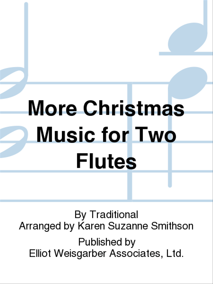 More Christmas Music for Two Flutes Flute Duet scores gallery preview page 1