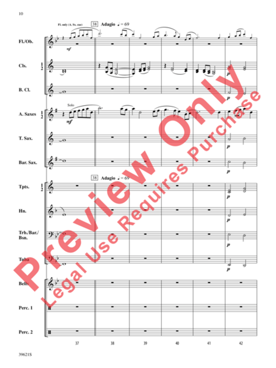 Clowning Around Clowning Around Concert Band scores gallery preview page 11