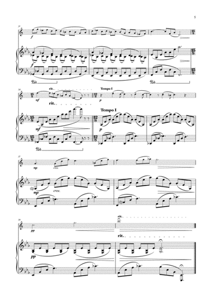 Romanza for alto saxophone and piano image number null