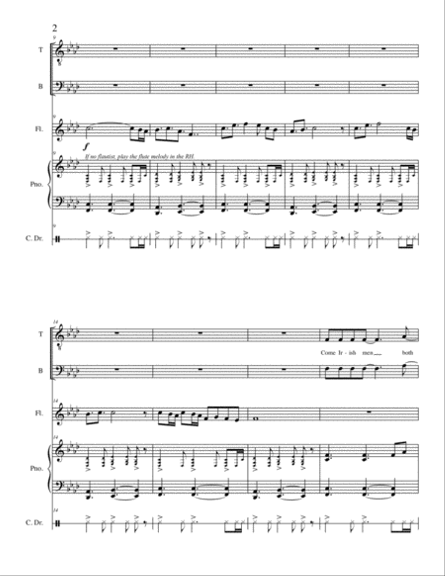 Crooked Jack TTBB scores gallery preview page 2
