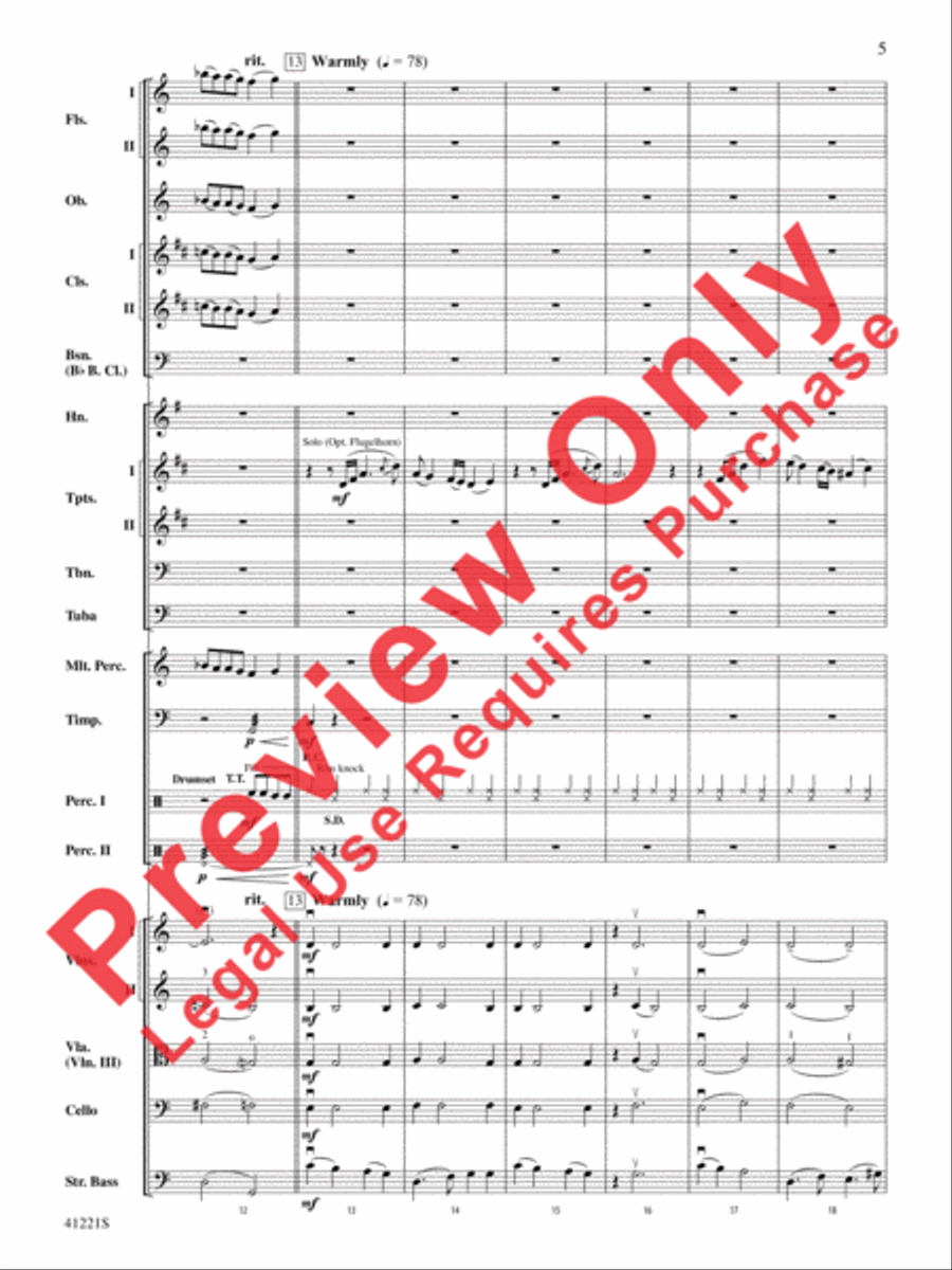 Holiday Mash-Up Holiday Mash-Up Full Orchestra scores gallery preview page 6