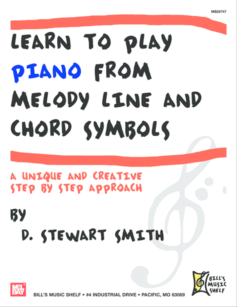 Learn to Play Piano from Melody Line and Chord Symbols