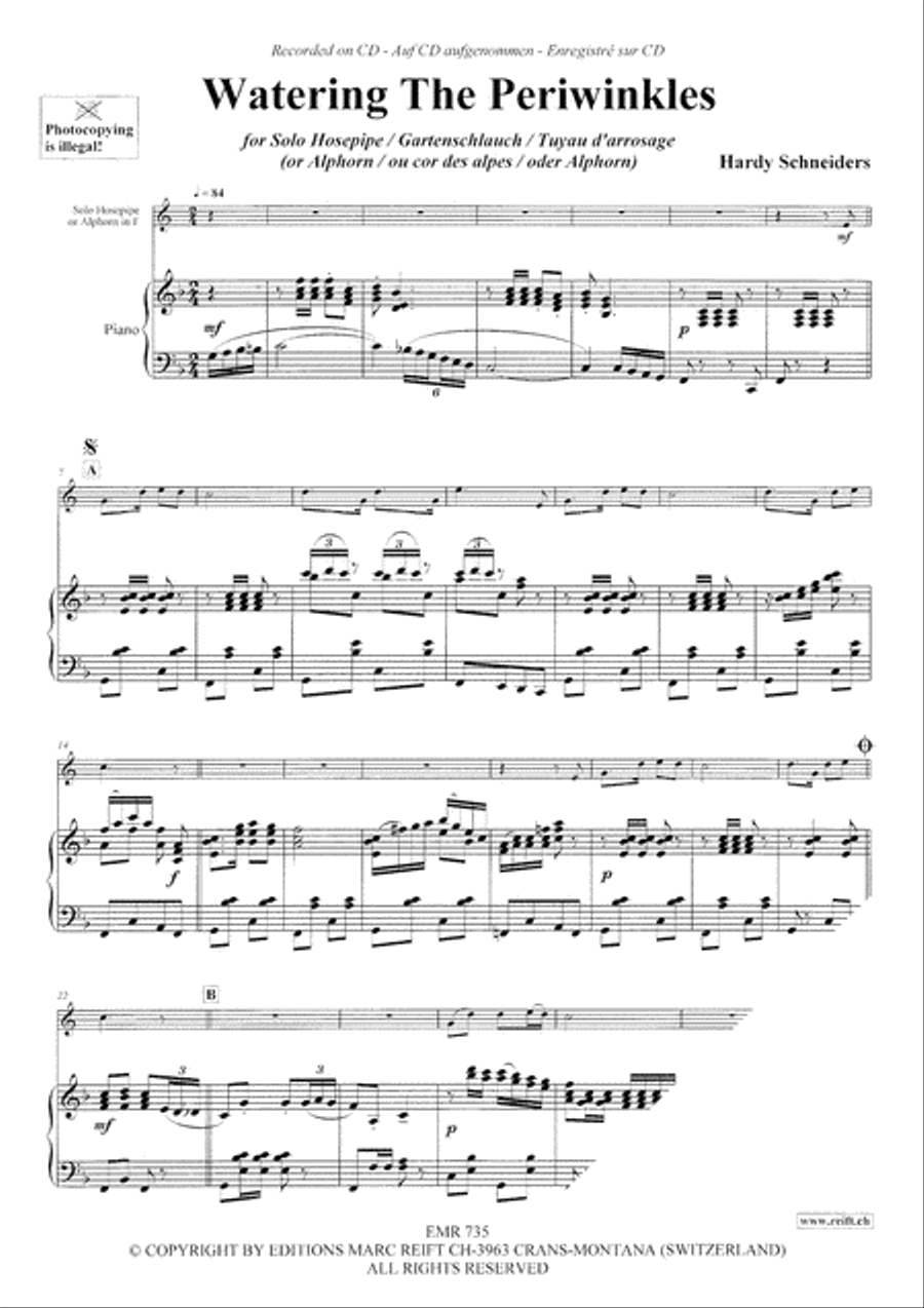 Watering The Periwinkles Piano Accompaniment scores gallery preview page 4