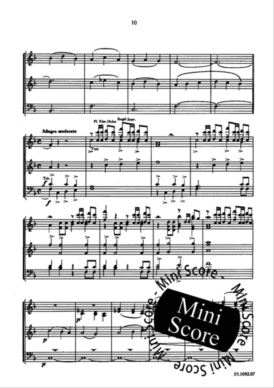Kerstavond Fanfare Band scores gallery preview page 14
