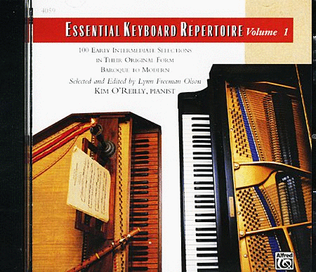 Book cover for Essential Keyboard Repertoire, Volume 1