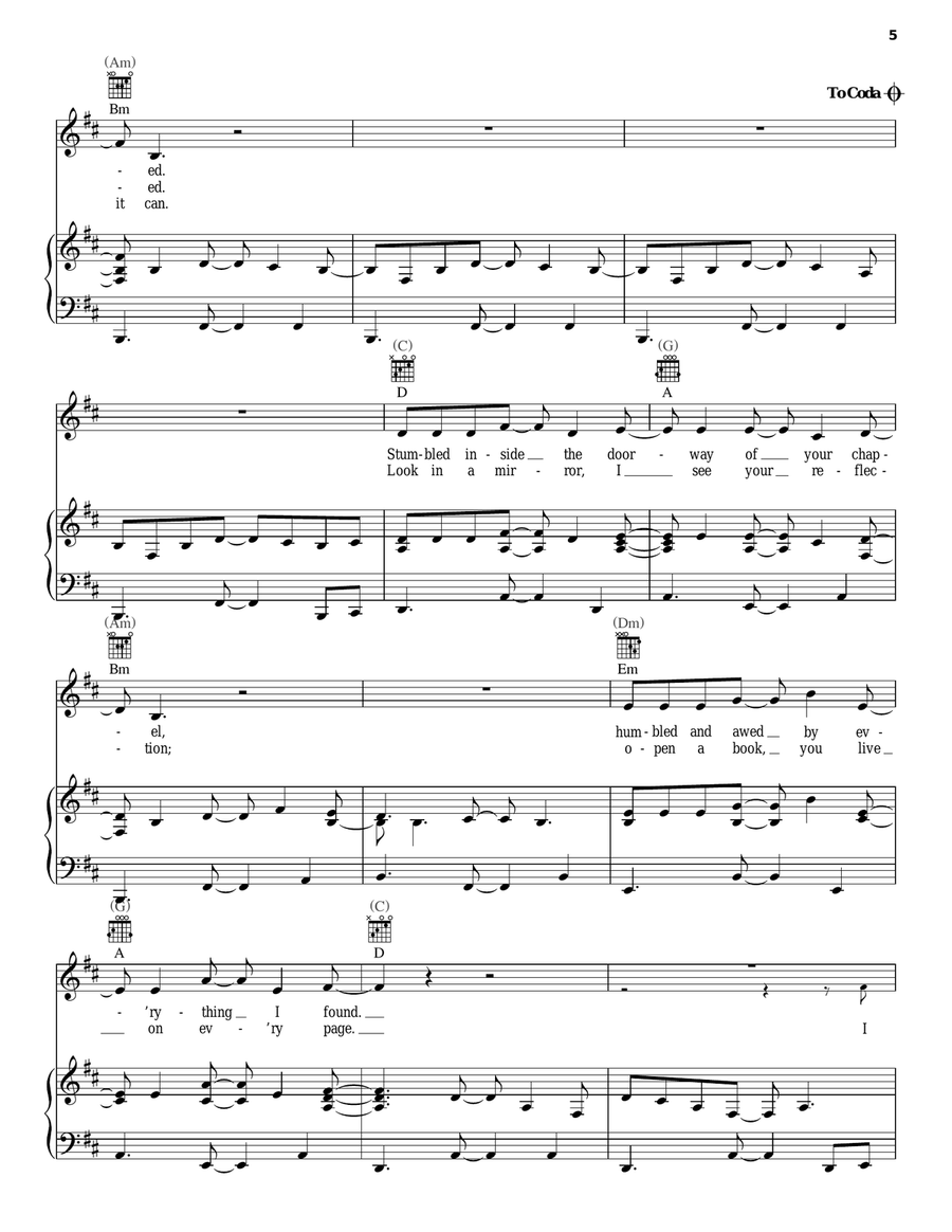 Pretty Amazing Grace Pretty Amazing Grace Piano, Vocal, Guitar scores gallery preview page 5
