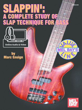 Book cover for Slappin': A Complete Study of Slap Technique for Bass