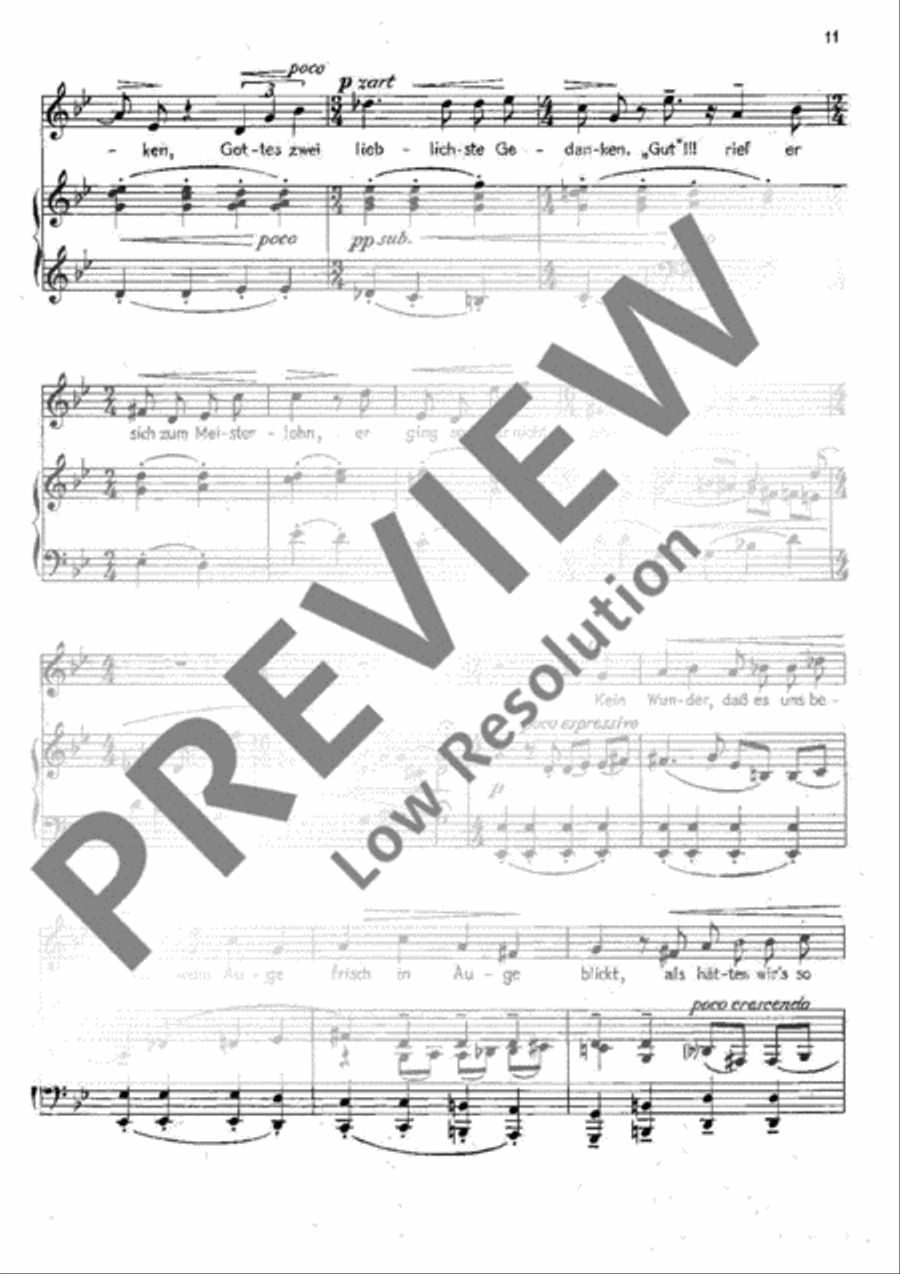 6 Gedichte Baritone Horn scores gallery preview page 12