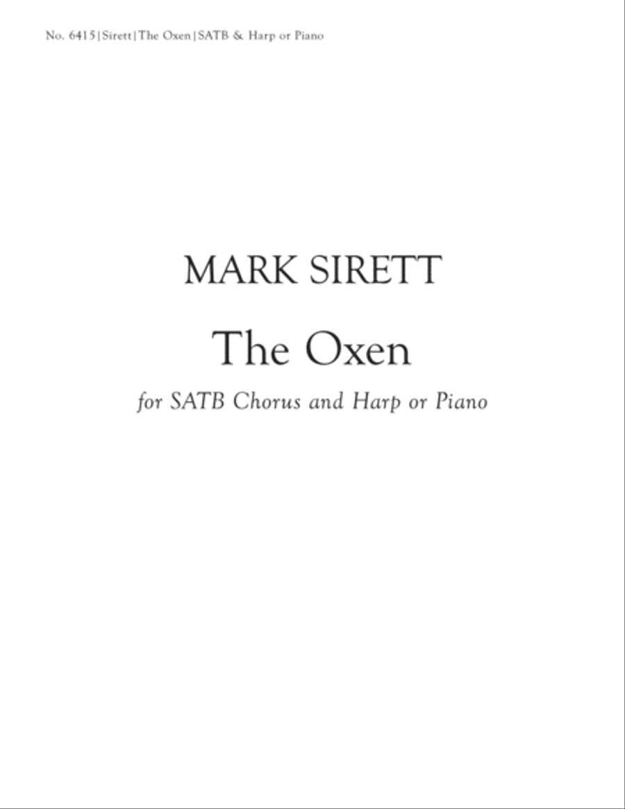 The Oxen 4-Part scores gallery preview page 1