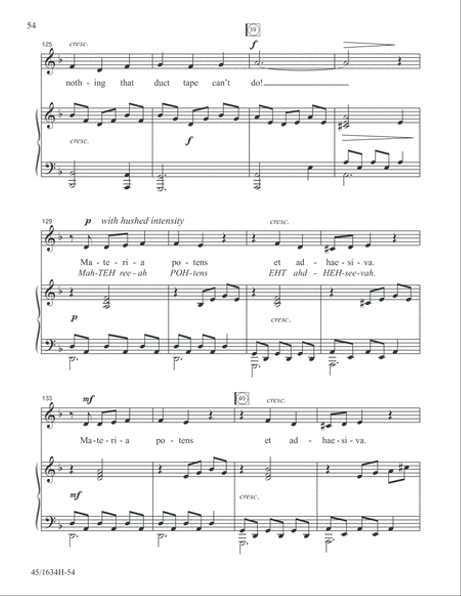 Together Together Unison Choir scores gallery preview page 54