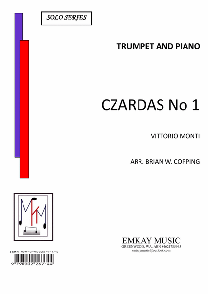 CZARDAS No1 – TRUMPET & PIANO image number null
