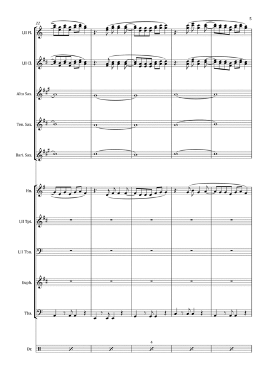 Save Your Tears Clarinet scores gallery preview page 5
