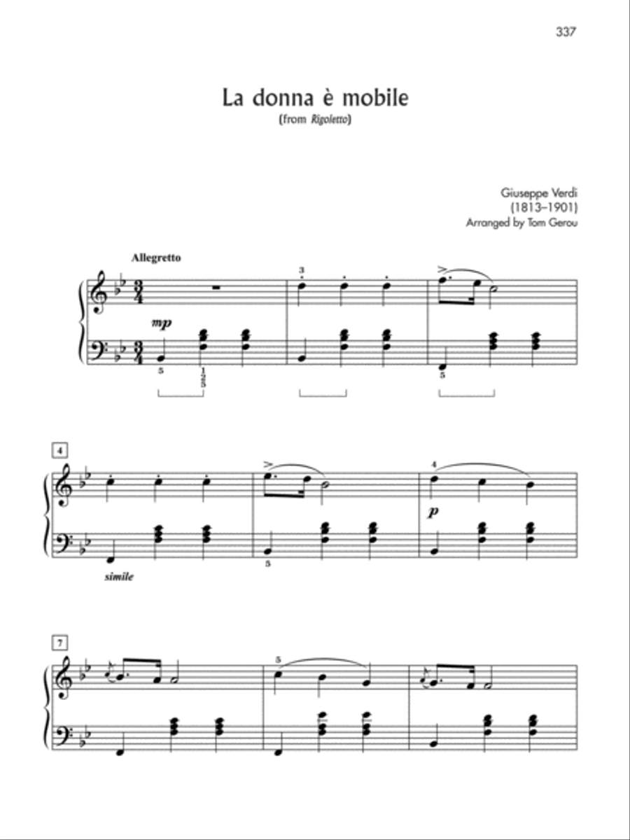 100 Classics Arranged for Piano Piano Solo scores gallery preview page 3