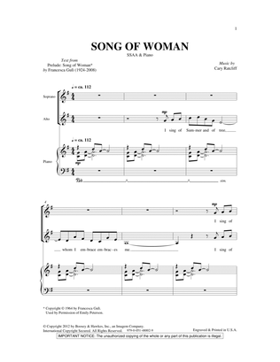 Song Of Woman