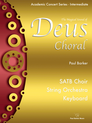 Book cover for Deus Choral (SAB Choir & Orchestra)