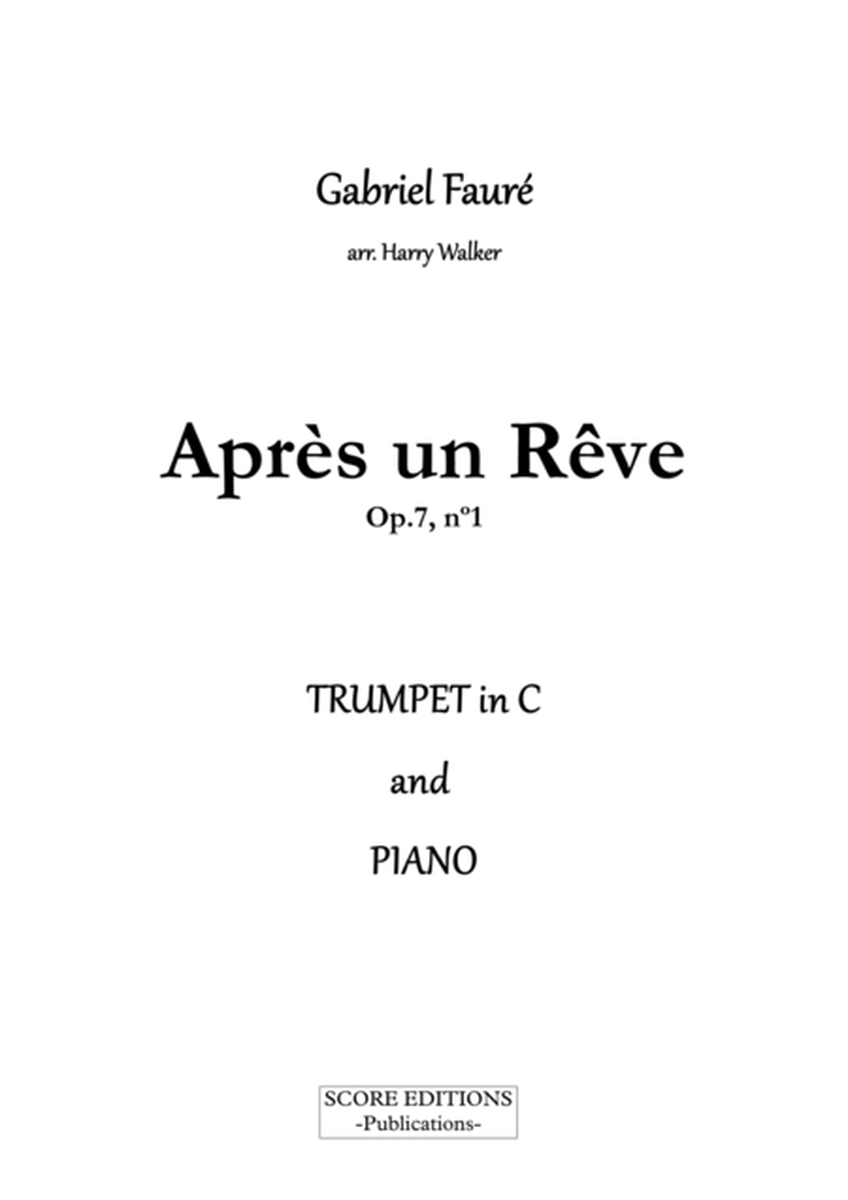 Après un rêve (Fauré) for Trumpet in C and Piano image number null
