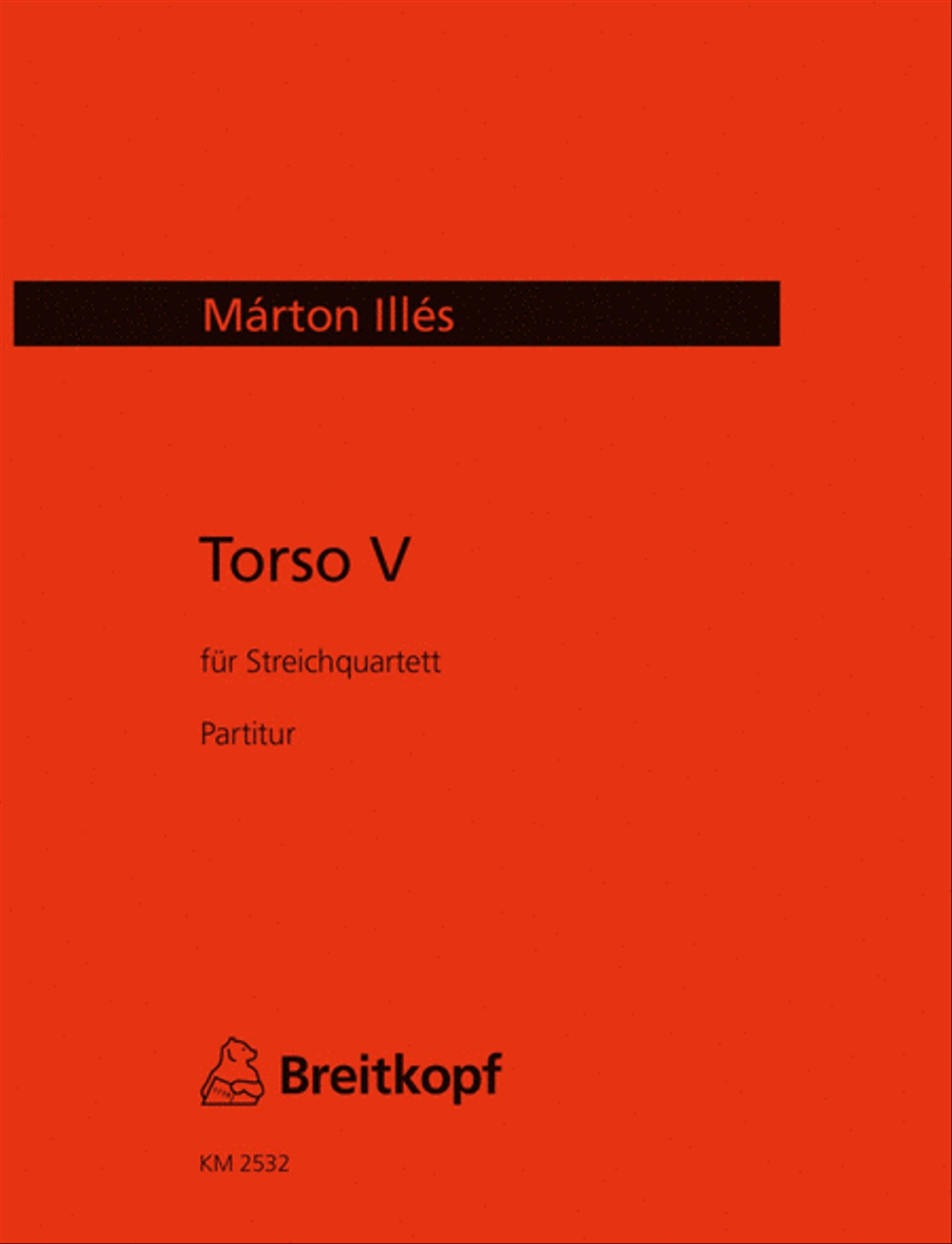 Torso V String Quartet scores gallery preview page 1