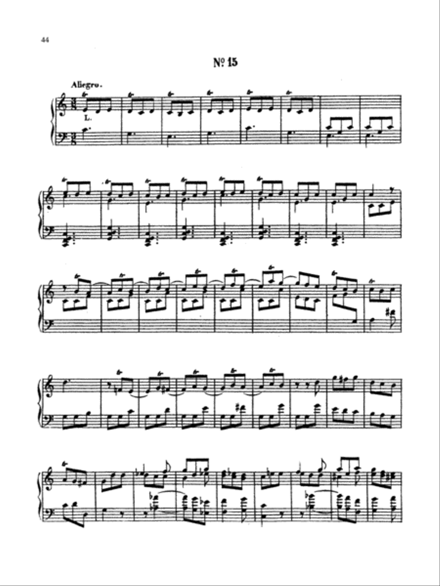 Scarlatti: Twenty Sonatas Piano Solo scores gallery preview page 1