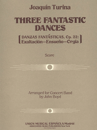 Three (3) Fantastic Dances, Op. 22
