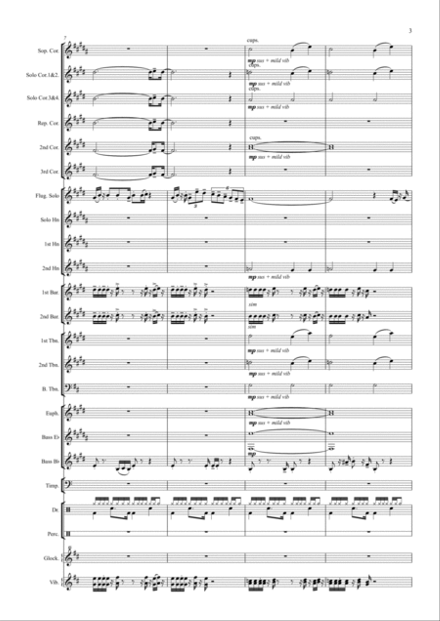 Mornin' Mornin' B-Flat Trumpet scores gallery preview page 3