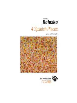 Book cover for 4 Spanish Pieces