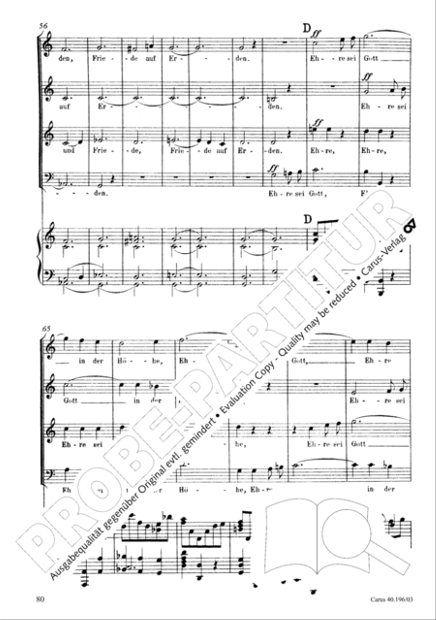 Die Geburt Christi SSA scores gallery preview page 81