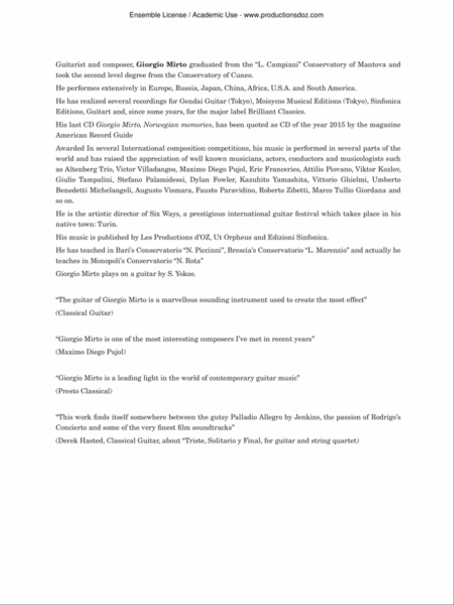 Automne à Paris Classical Guitar scores gallery preview page 2