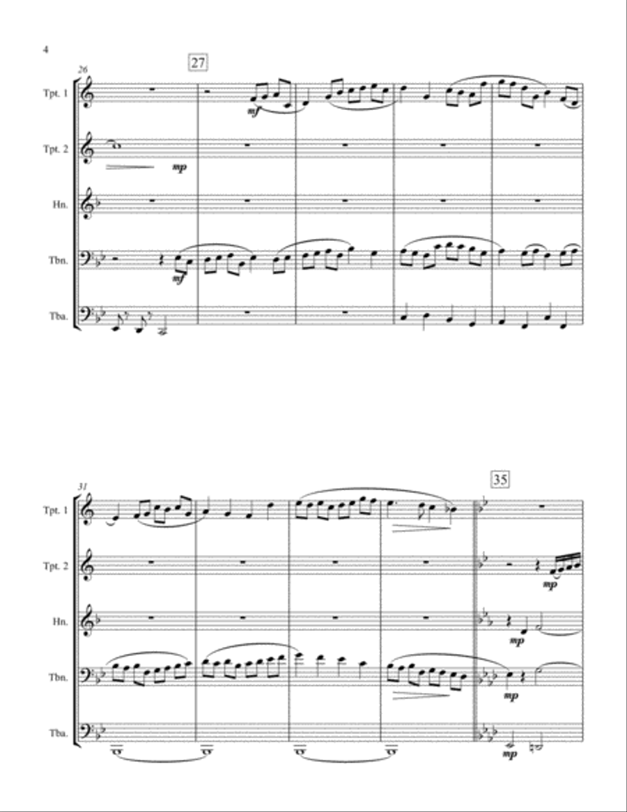 Chorale Prelude on Christ the Lord Is Risen Today Easter scores gallery preview page 4