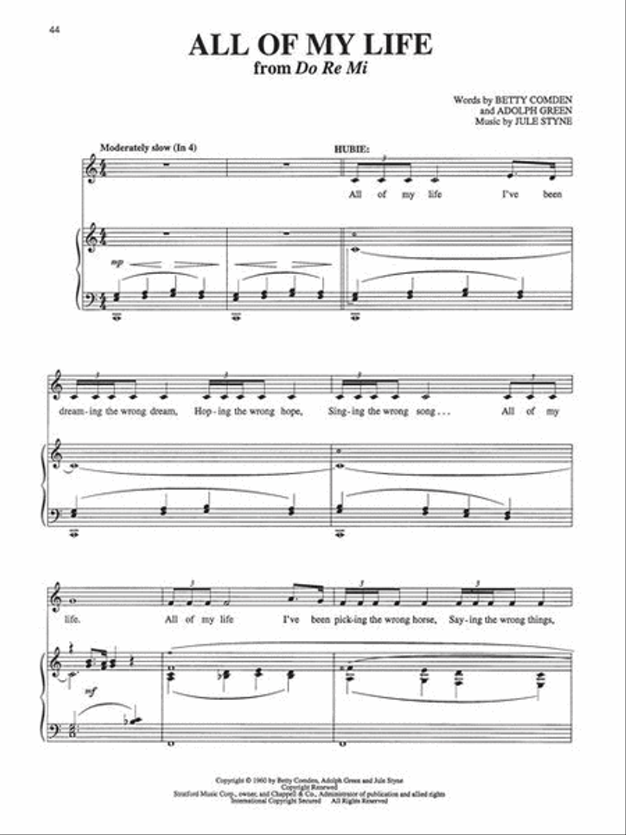 The Singer's Musical Theatre Anthology: Soprano - Volume 4 Voice Solo scores gallery preview page 4