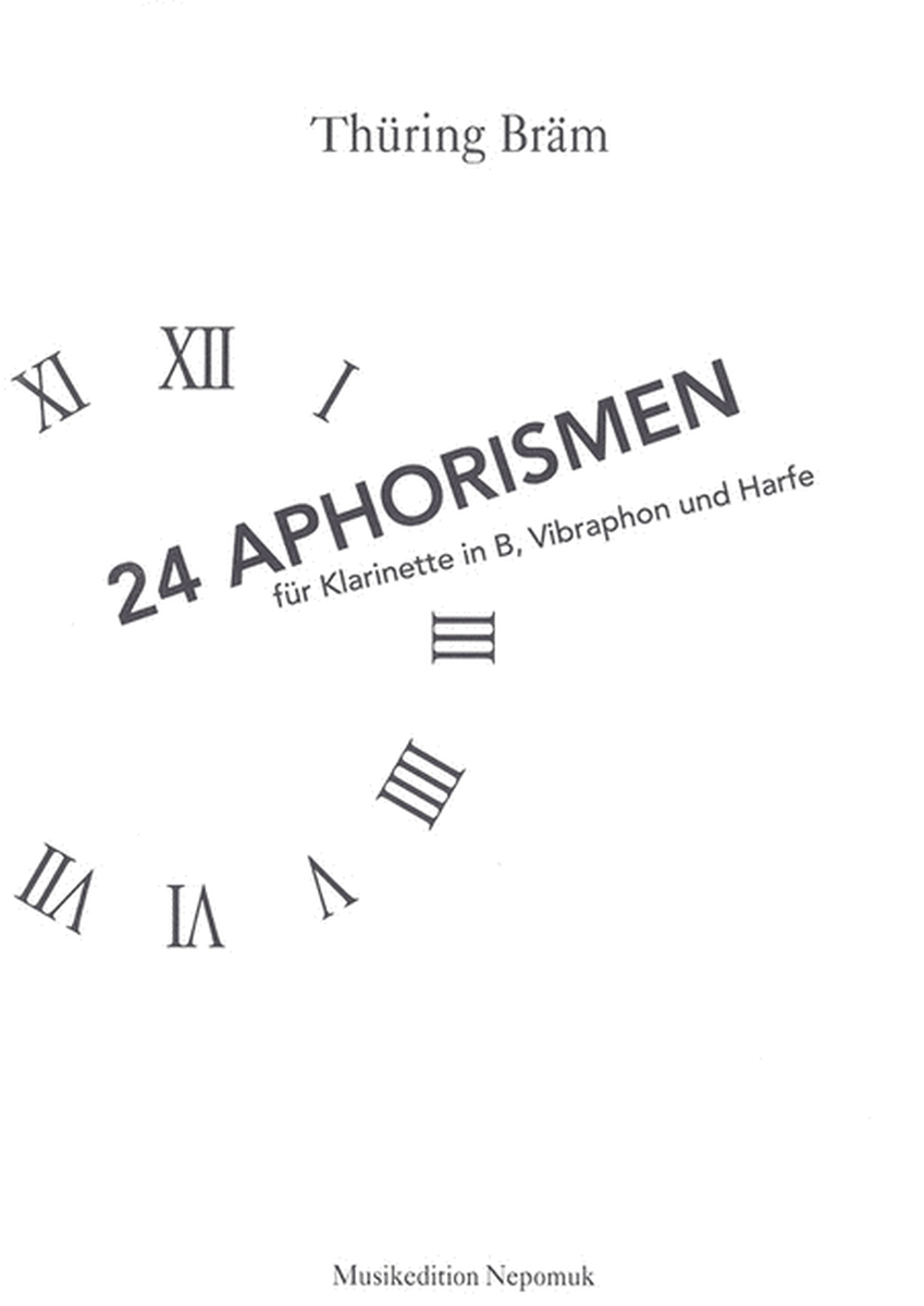 24 Aphorismen