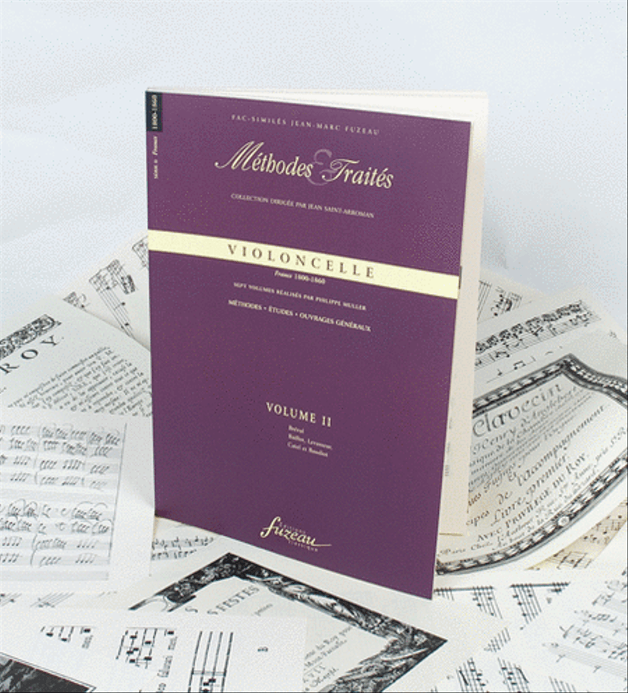 Methods & Treatises Cello - Volume 2 - France 1800-1860 Cello scores gallery preview page 1