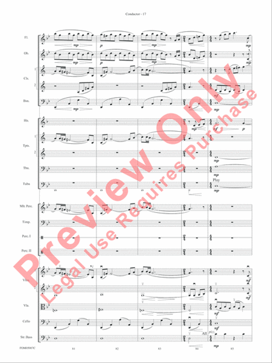 Selections from Star Wars: Episode III Revenge of the Sith Full Orchestra scores gallery preview page 20
