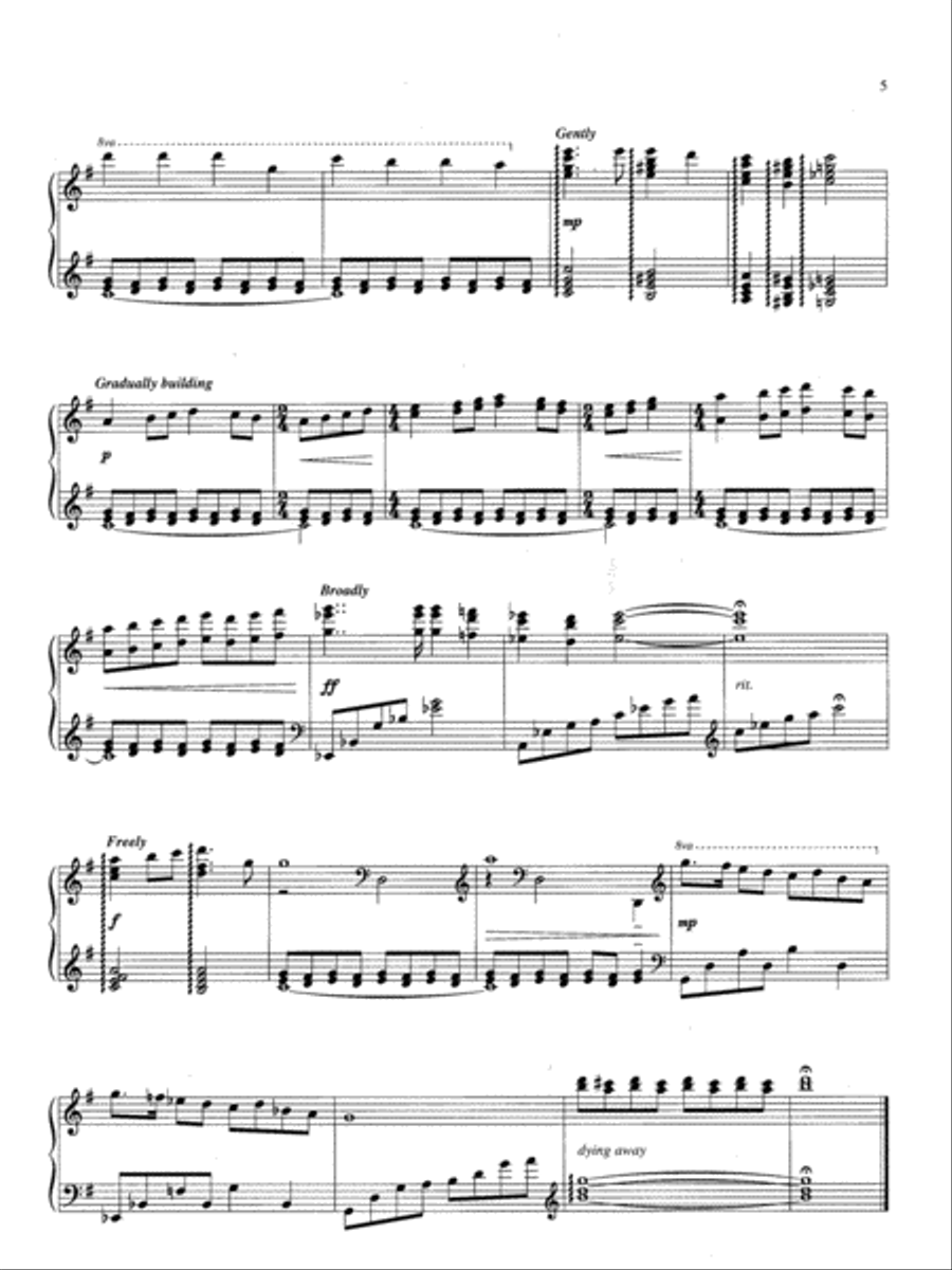 Images of Christmas Images of Christmas Piano Solo scores gallery preview page 5