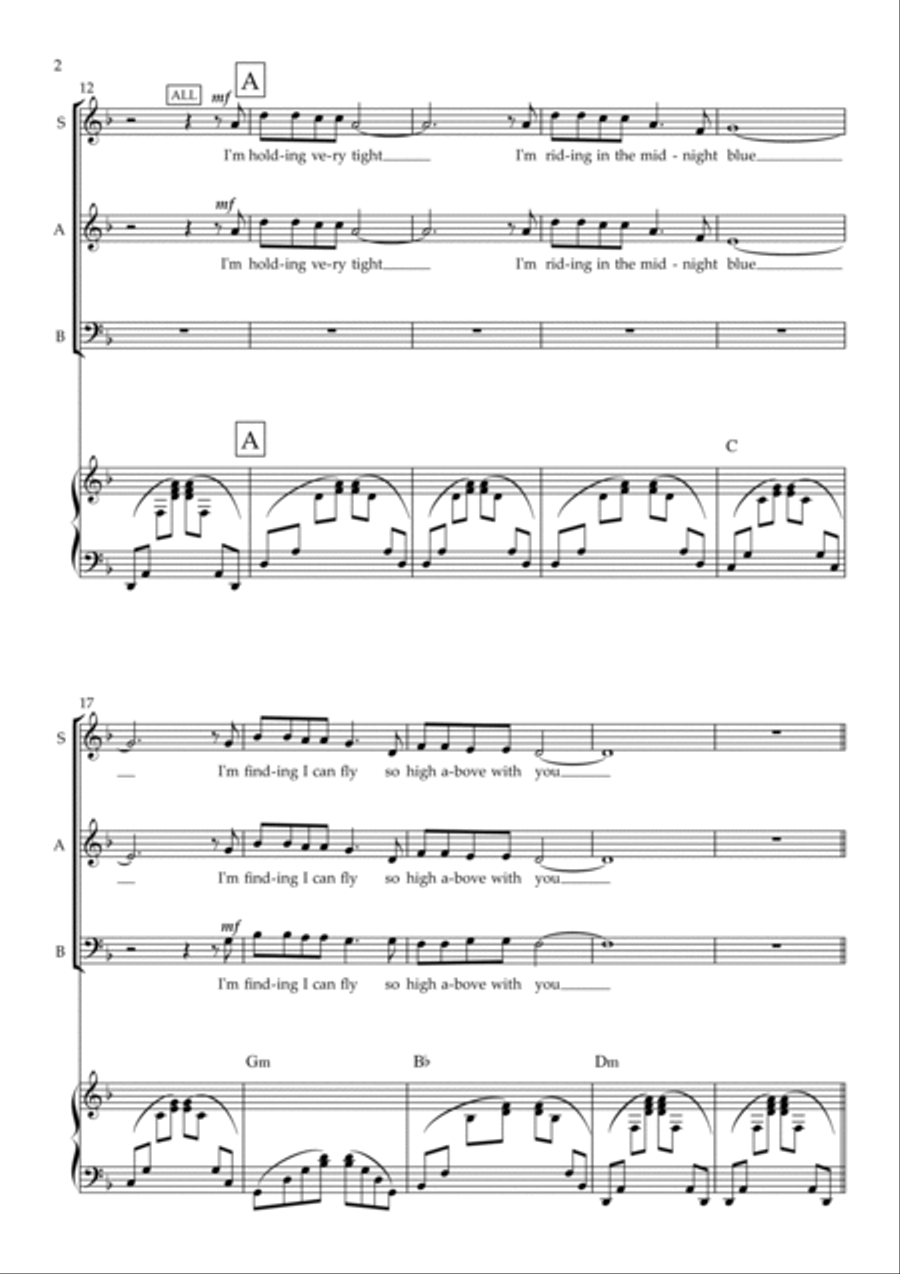 Walking In The Air 3-Part scores gallery preview page 3