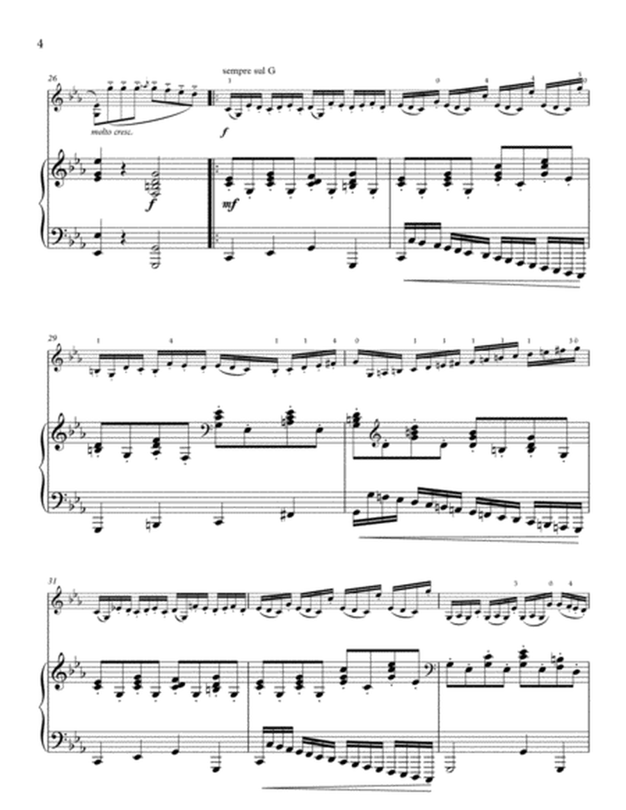 Paganini-Pokhanovski 24 Caprices: #19 for violin and piano image number null