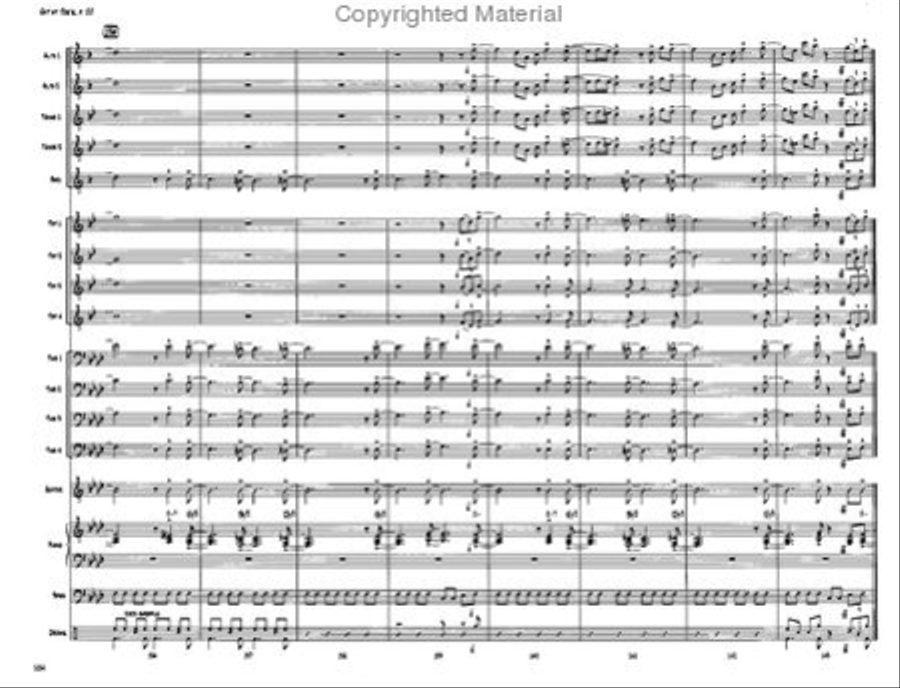 Eat At Joe's Jazz Ensemble scores gallery preview page 21