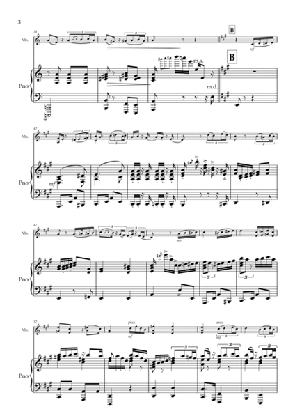 Por Una Cabeza for violin and piano image number null