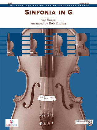 Book cover for Sinfonia in G