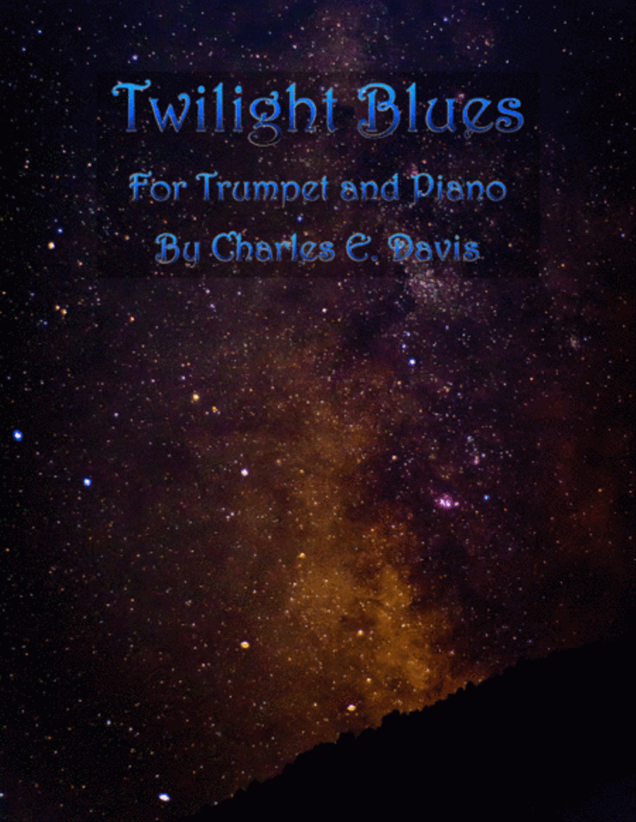 Book cover for Twilight Blues - Trumpet and Piano