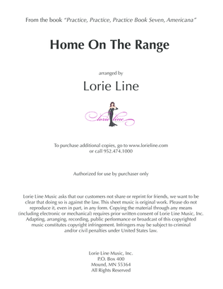 Book cover for Home On The Range