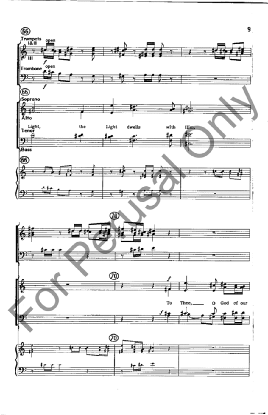 Prayer Of Daniel 4-Part scores gallery preview page 9