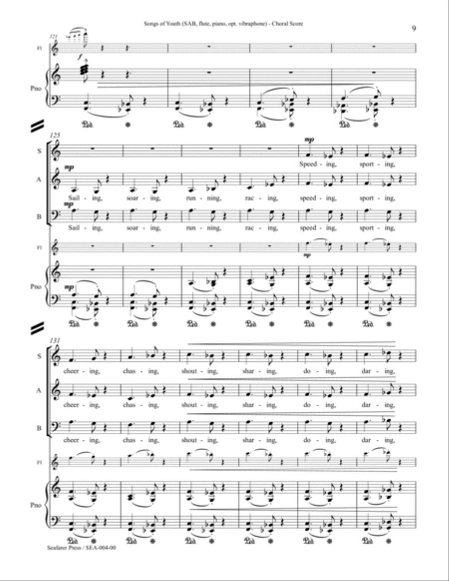 Songs of Youth Songs of Youth 3-Part scores gallery preview page 12