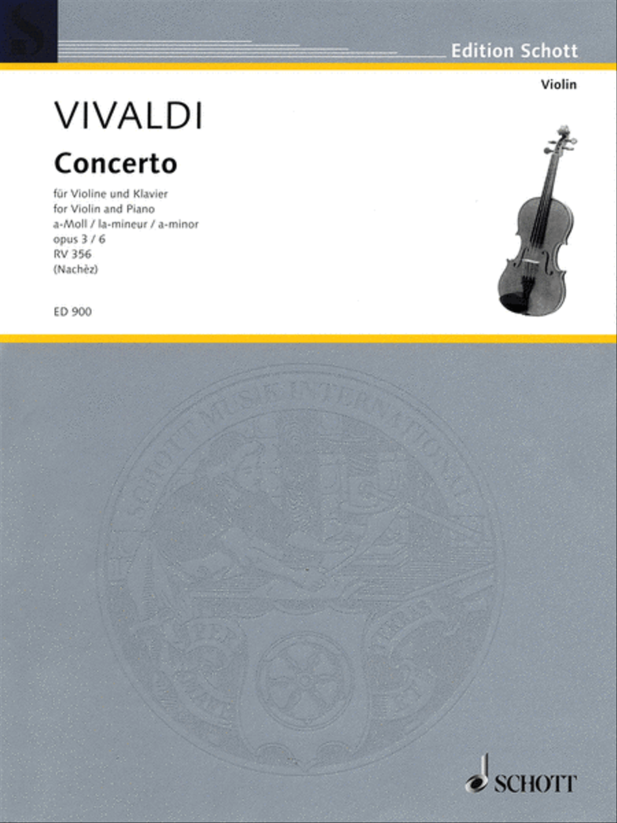 L'Estro Armonico (RV 356/PV 1) Violin Solo scores gallery preview page 1