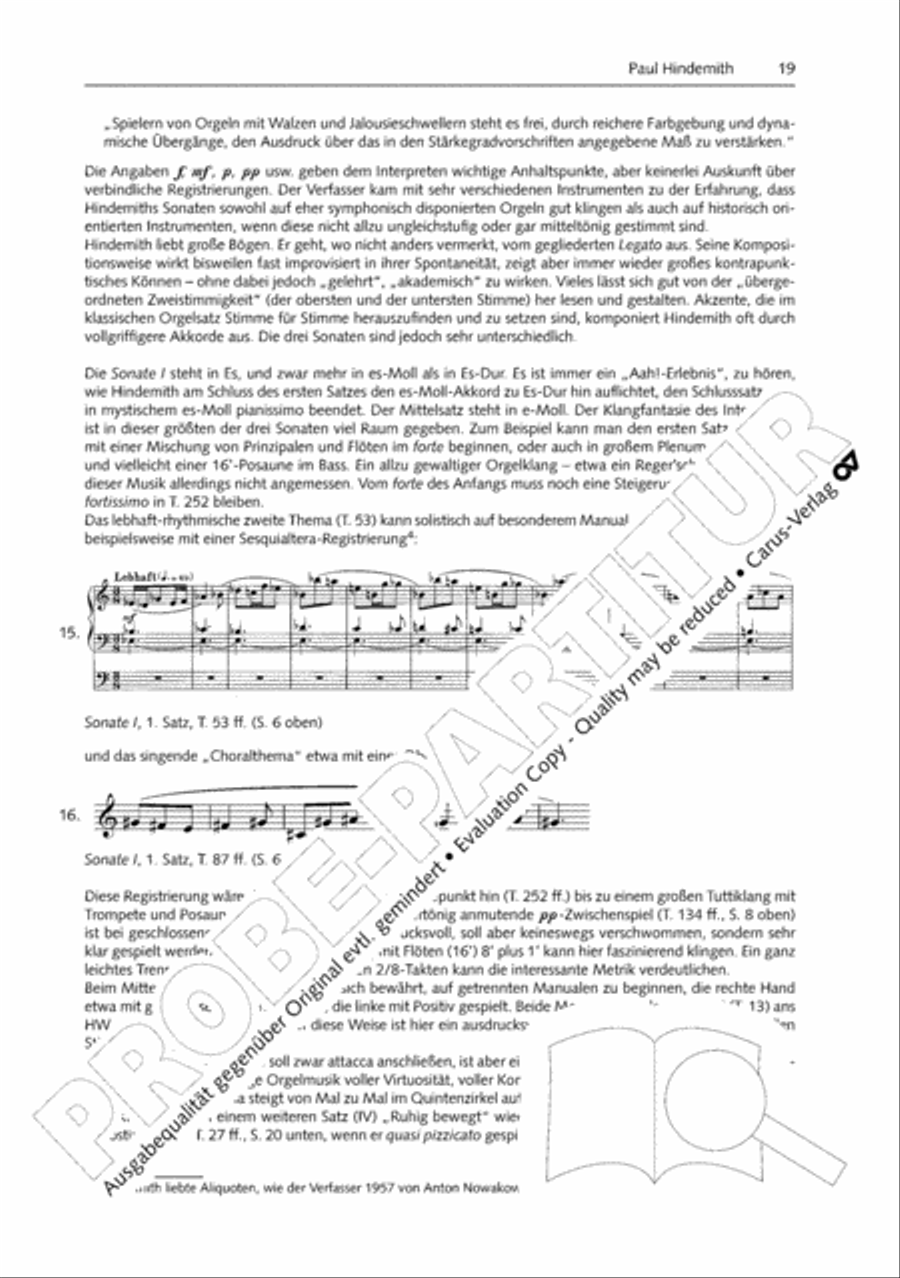 Orgelschule zur historischen Auffuhrungspraxis Organ Solo scores gallery preview page 20