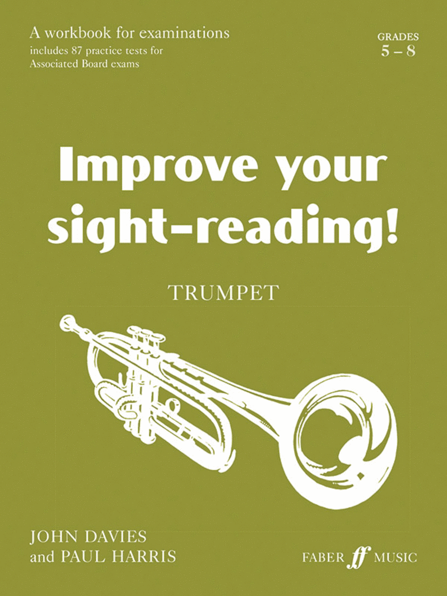 Improve Your Sight-reading! Trumpet, Grade 5-8 Cornet scores gallery preview page 1