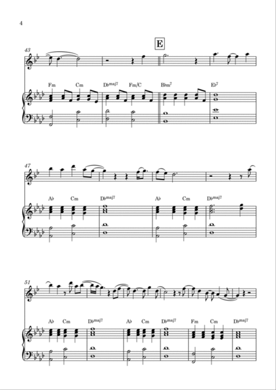 What Was I Made For? What Was I Made For? B-Flat Clarinet scores gallery preview page 4