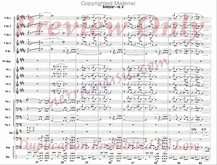 Stardust Jazz Ensemble scores gallery preview page 7