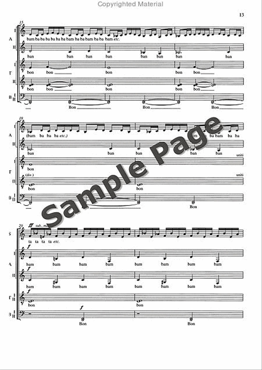 Concertino Concertino Mixed Choir scores gallery preview page 14