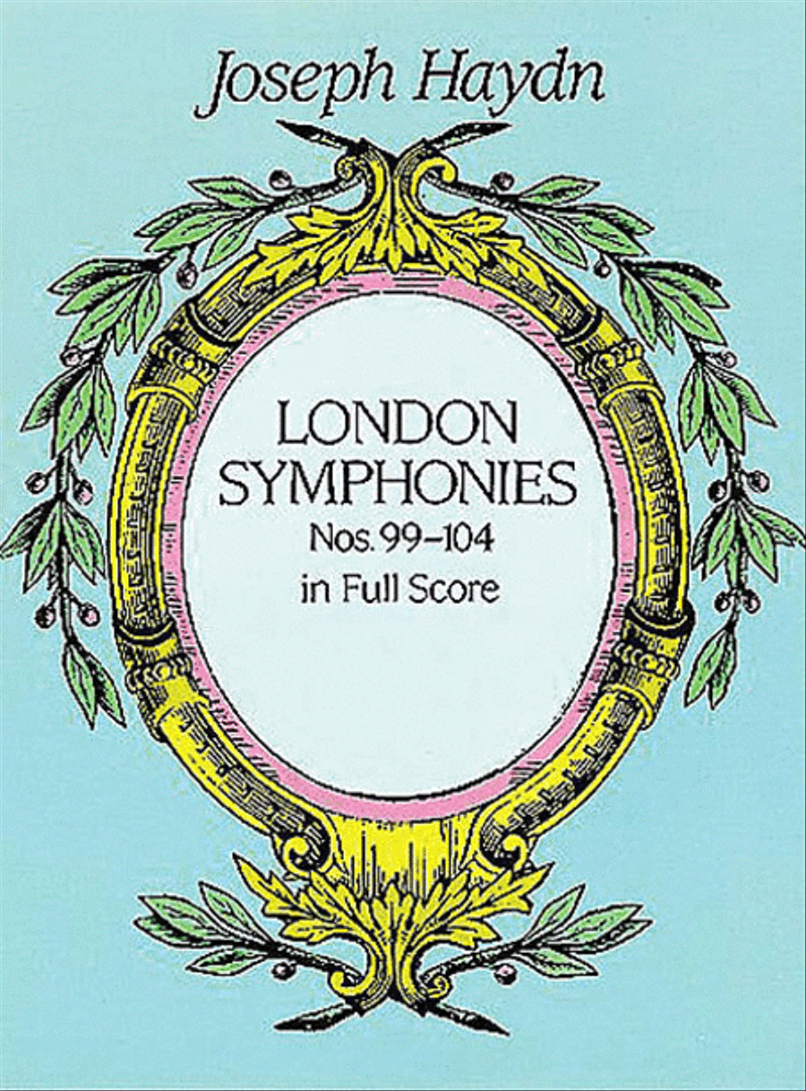 London Symphonies Nos. 99-104 in Full Score Full Orchestra scores gallery preview page 1