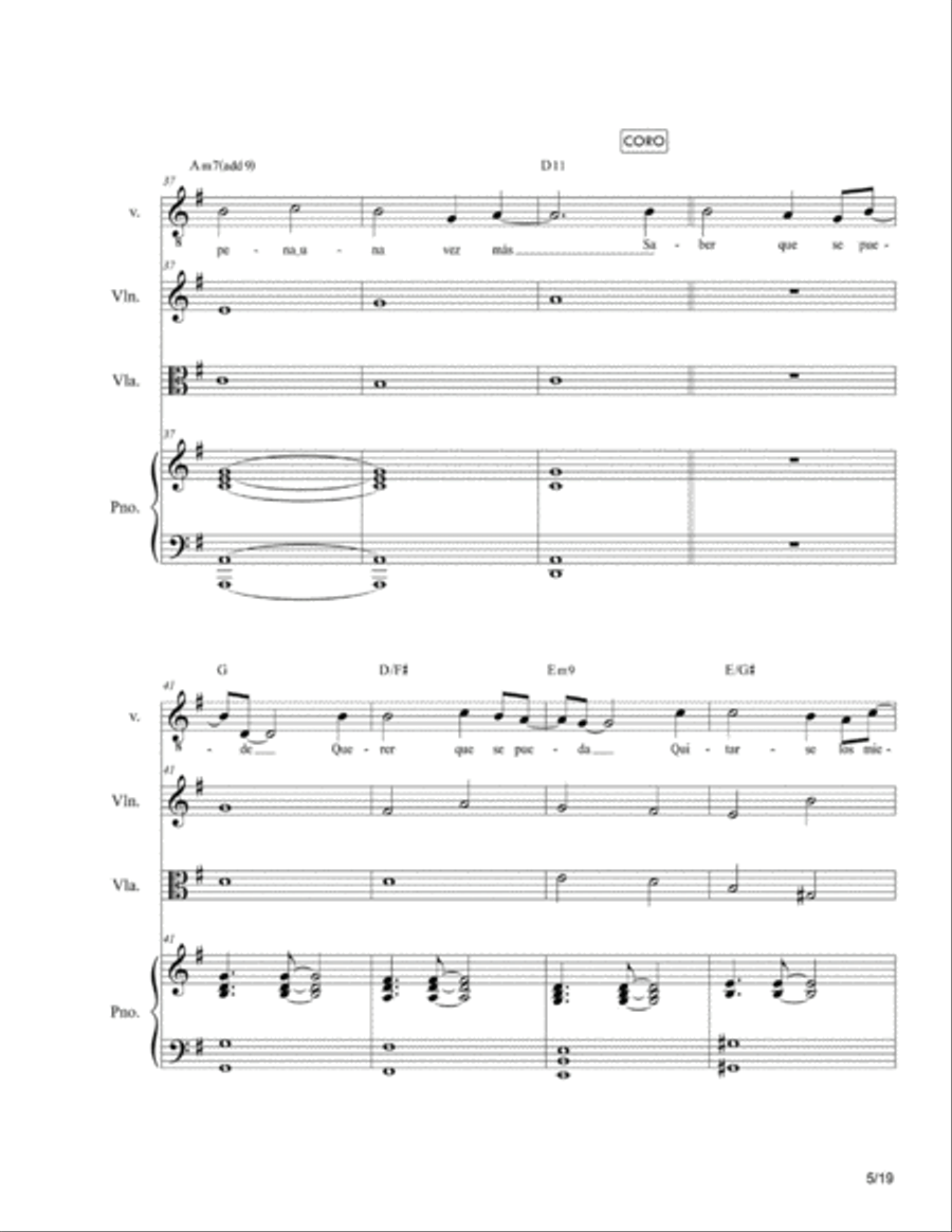 Color Esperanza Color Esperanza Small Ensemble scores gallery preview page 5